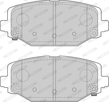 Ferodo FDB4778-D - Тормозные колодки, дисковые, комплект avtokuzovplus.com.ua