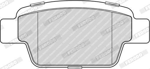 Ferodo FDB4788 - Тормозные колодки, дисковые, комплект autodnr.net