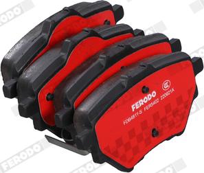 Ferodo FDB4811-S - Тормозные колодки, дисковые, комплект avtokuzovplus.com.ua