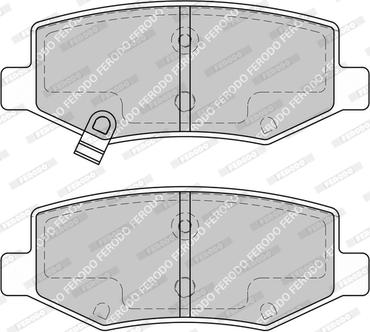Ferodo FDB4813-D - Гальмівні колодки, дискові гальма autocars.com.ua