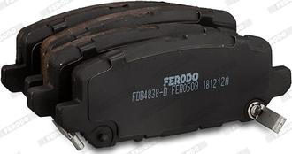 Ferodo FDB4838-D - Тормозные колодки, дисковые, комплект avtokuzovplus.com.ua