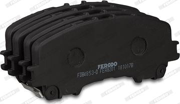 Ferodo FDB4853-D - Тормозные колодки, дисковые, комплект avtokuzovplus.com.ua