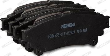 Ferodo FDB4855-D - Тормозные колодки, дисковые, комплект avtokuzovplus.com.ua