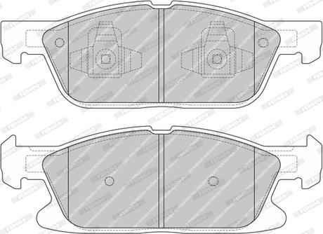 Ferodo FDB4863-D - Гальмівні колодки, дискові гальма autocars.com.ua