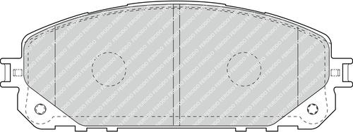 Ferodo FDB4882 - Гальмівні колодки дискові autocars.com.ua