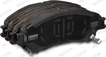 Ferodo FDB4884-D - Тормозные колодки, дисковые, комплект avtokuzovplus.com.ua