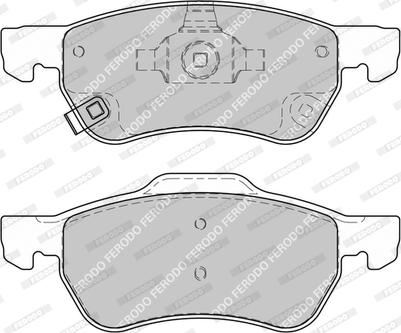 Ferodo FDB4900-D - Гальмівні колодки, дискові гальма autocars.com.ua