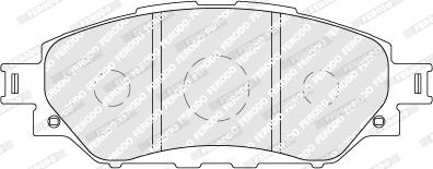 Ferodo FDB4936 - Тормозные колодки, дисковые, комплект avtokuzovplus.com.ua