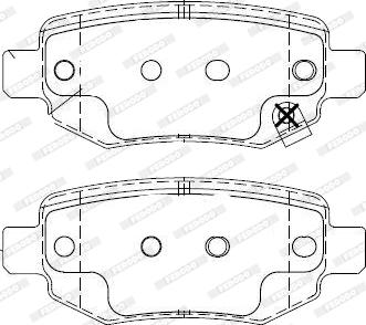 Ferodo FDB4948-D - Гальмівні колодки, дискові гальма autocars.com.ua