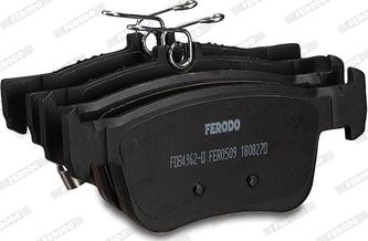 Ferodo FDB4962-D - Тормозные колодки, дисковые, комплект autodnr.net