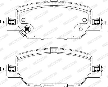 EUROREPAR A411000375 - Гальмівні колодки, дискові гальма autocars.com.ua