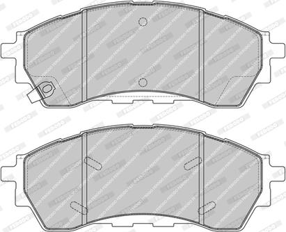 Ferodo FDB4981-OES - Гальмівні колодки, дискові гальма autocars.com.ua