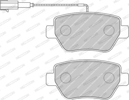 Ferodo FDB4990-D - Гальмівні колодки, дискові гальма autocars.com.ua