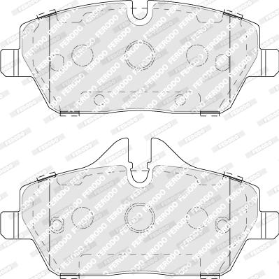 Ferodo FDB5092 - Тормозные колодки, дисковые, комплект avtokuzovplus.com.ua