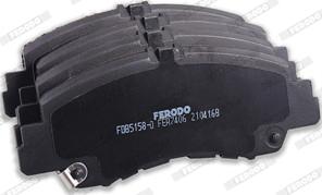 Ferodo FDB5158-D - Тормозные колодки, дисковые, комплект avtokuzovplus.com.ua