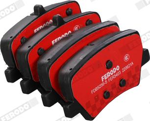 Ferodo FDB5256-S - Гальмівні колодки, дискові гальма autocars.com.ua