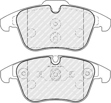Ferodo FDB5271 - Гальмівні колодки, дискові гальма autocars.com.ua