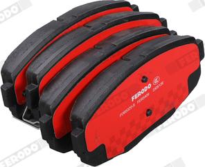 Ferodo FDB5320-S - Гальмівні колодки, дискові гальма autocars.com.ua