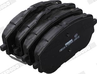 Ferodo FDB5326-D - Гальмівні колодки, дискові гальма autocars.com.ua
