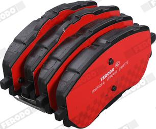 Ferodo FDB5326-S - Гальмівні колодки, дискові гальма autocars.com.ua
