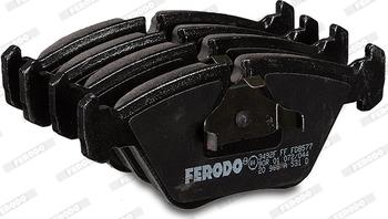 Ferodo FDB577 - Тормозные колодки, дисковые, комплект avtokuzovplus.com.ua