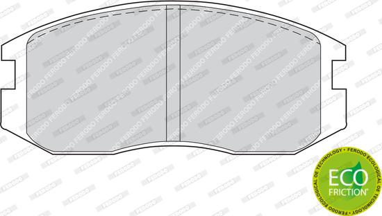 Ferodo FDB759 - Тормозные колодки, дисковые, комплект avtokuzovplus.com.ua