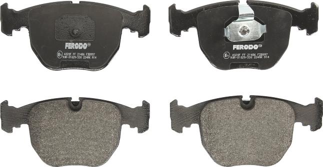 Ferodo FDB997 - Гальмівні колодки, дискові гальма autocars.com.ua