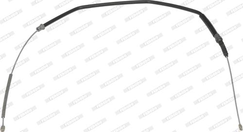 Ferodo FHB431105 - Трос, гальмівна система autocars.com.ua
