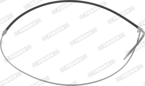 Ferodo FHB431153 - Трос, гальмівна система autocars.com.ua