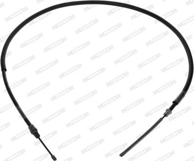 Ferodo FHB431221 - Трос, гальмівна система autocars.com.ua