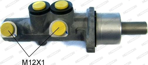 Ferodo FHM1508 - Головний гальмівний циліндр autocars.com.ua