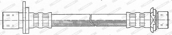 Ferodo FHY2451 - Гальмівний шланг autocars.com.ua