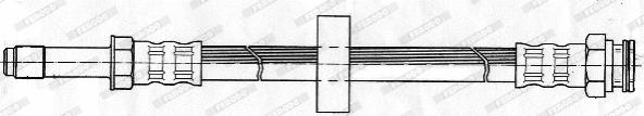 Ferodo FHY2452 - Тормозной шланг autodnr.net