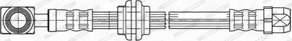 Ferodo FHY2479 - Гальмівний шланг autocars.com.ua