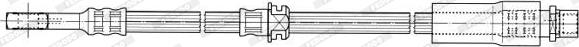 Ferodo FHY2631 - Гальмівний шланг autocars.com.ua