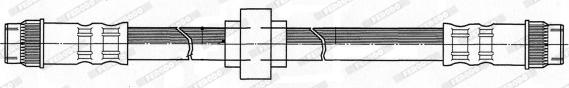 Ferodo FHY3013 - Гальмівний шланг autocars.com.ua