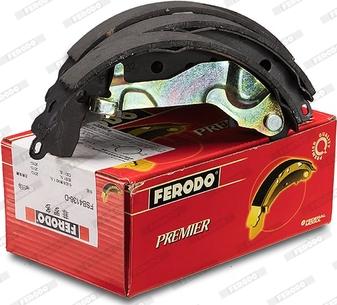 Ferodo FSB4136-D - Комплект гальм, барабанний механізм autocars.com.ua
