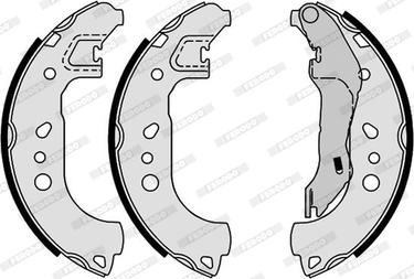 Ferodo FSB4199 - Комплект гальм, барабанний механізм autocars.com.ua