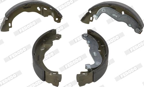 Ferodo FSB4332 - Комплект гальм, барабанний механізм autocars.com.ua