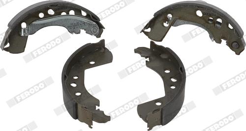 Ferodo FSB4336 - Комплект гальм, барабанний механізм autocars.com.ua