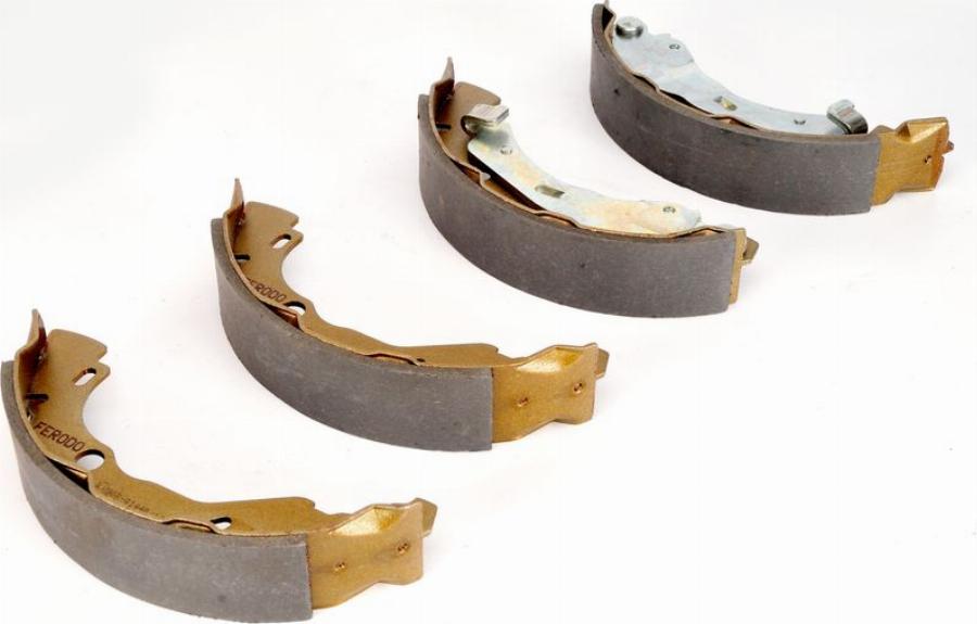Ferodo FSB642 - Комплект гальм, барабанний механізм autocars.com.ua