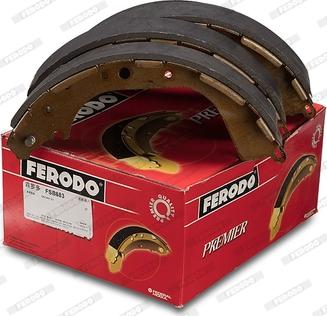 Ferodo FSB683 - Комплект тормозных колодок, барабанные avtokuzovplus.com.ua