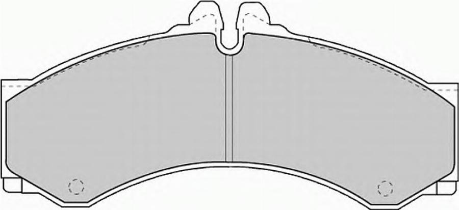 Ferodo FSL1043 - Тормозные колодки, дисковые, комплект autodnr.net