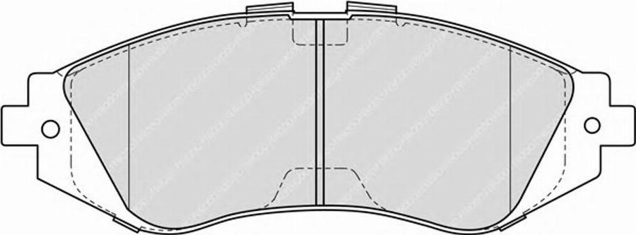 Ferodo FSL1369 - Тормозные колодки, дисковые, комплект autodnr.net