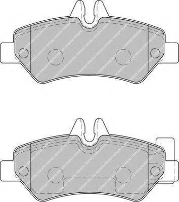 Ferodo FSL1780 - Тормозные колодки, дисковые, комплект autodnr.net