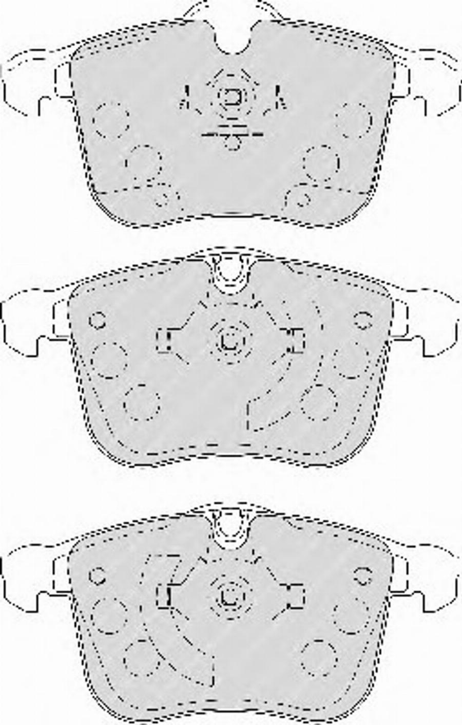 Ferodo FSL1833 - Тормозные колодки, дисковые, комплект avtokuzovplus.com.ua