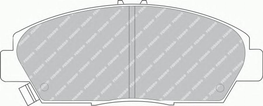 Ferodo FSL904 - Тормозные колодки, дисковые, комплект avtokuzovplus.com.ua