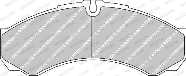 Ferodo FVR1315 - Тормозные колодки, дисковые, комплект avtokuzovplus.com.ua