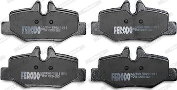 Ferodo FVR1494 - Тормозные колодки, дисковые, комплект avtokuzovplus.com.ua