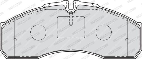 Ferodo FVR1791 - Тормозные колодки, дисковые, комплект autodnr.net